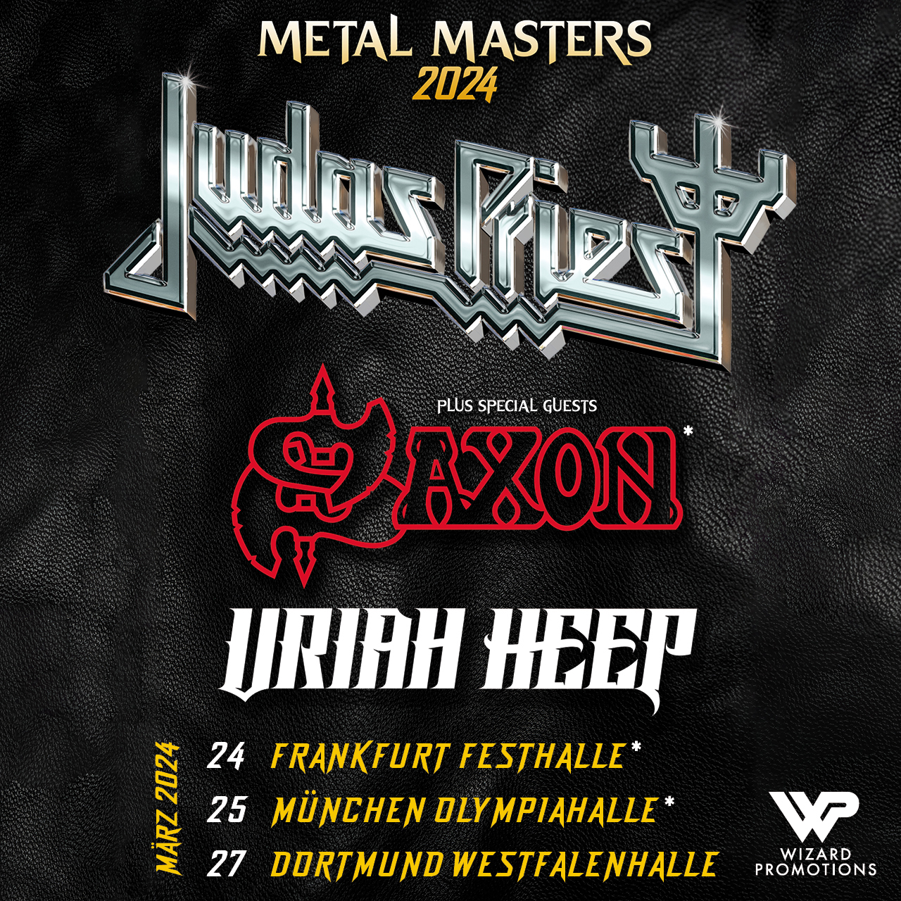 Judas Priest live 2024 Tour, Tickets, Termine, Städte
