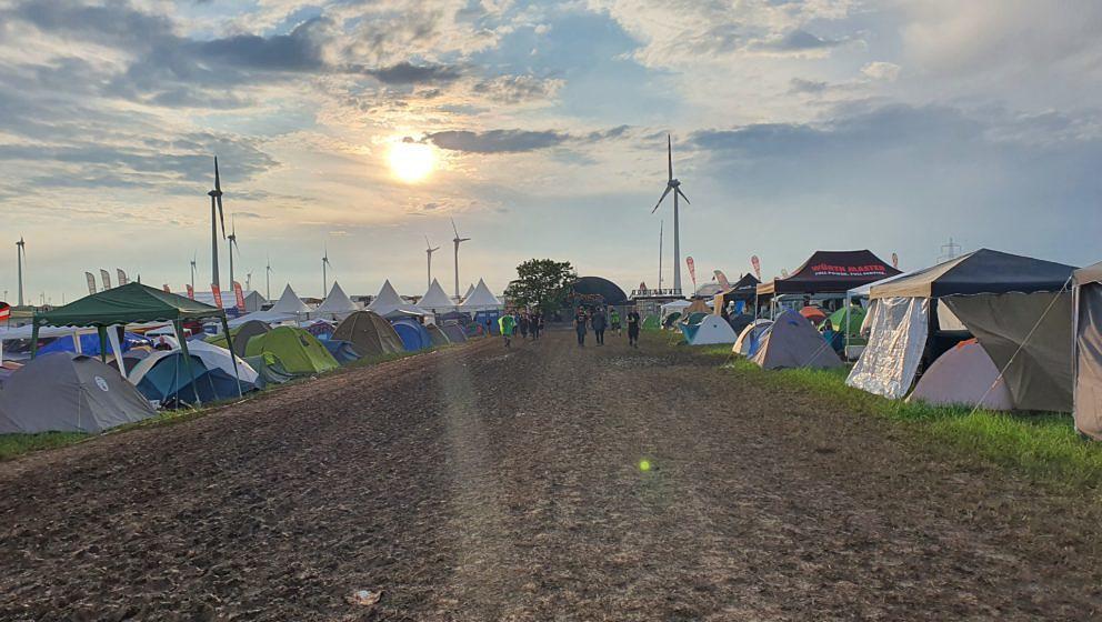 Zeltplatz. Nova Rock, 2023.