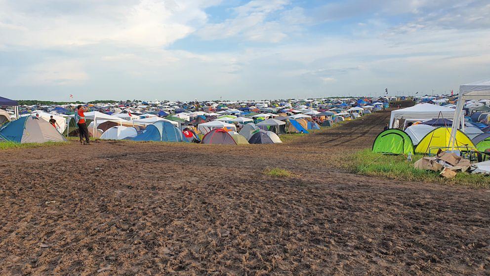 Zeltplatz. Nova Rock, 2023.