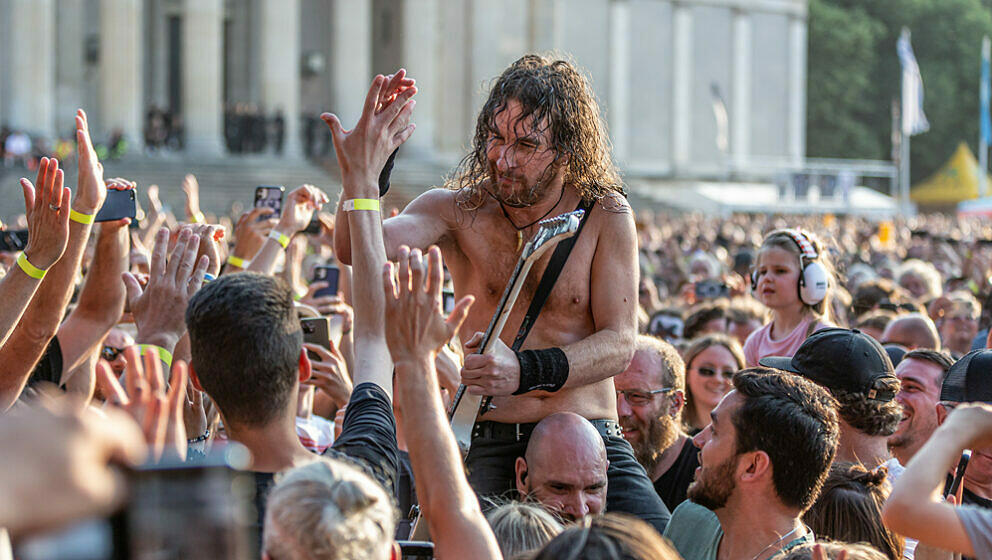 Airbourne @ Königsplatz München, 17.6.2023