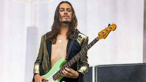 Sam Kiszka mit Greta Van Fleet beim Shaky Knees Festival im Central Park am 05. Mai 2023 in Atlanta, Georgia