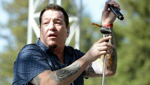 Steve Harwell mit Smash Mouth beim Bottlerock Music Festival 2014 im kalifornischen Napa