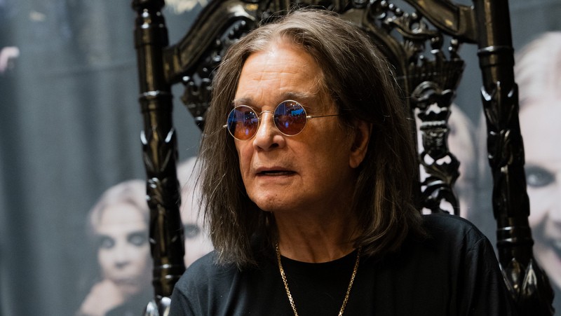 Ozzy Osbourne bei einem Event im Rahmen der Veröffentlichung seines Albums PATIENT NUMBER 9 im kalifornischen Long Beach