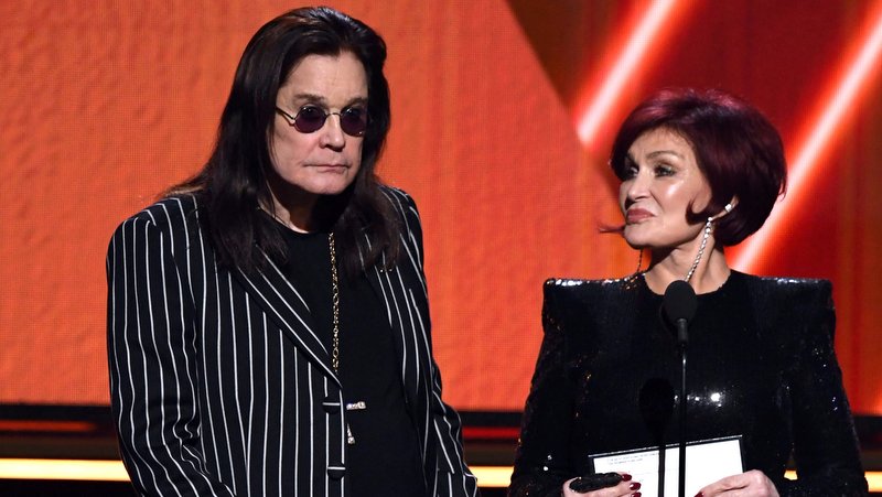 Ozzy Osbourne und seine Gattin Sharon bei der 62. alljährlichen Grammy-Verleihung am 26. Januar 2020 Los Angeles