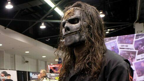 Ex-Slipknot-Schlagzeuger Jay Weinberg 2019 auf der Musikmesse NAMM in Anaheim