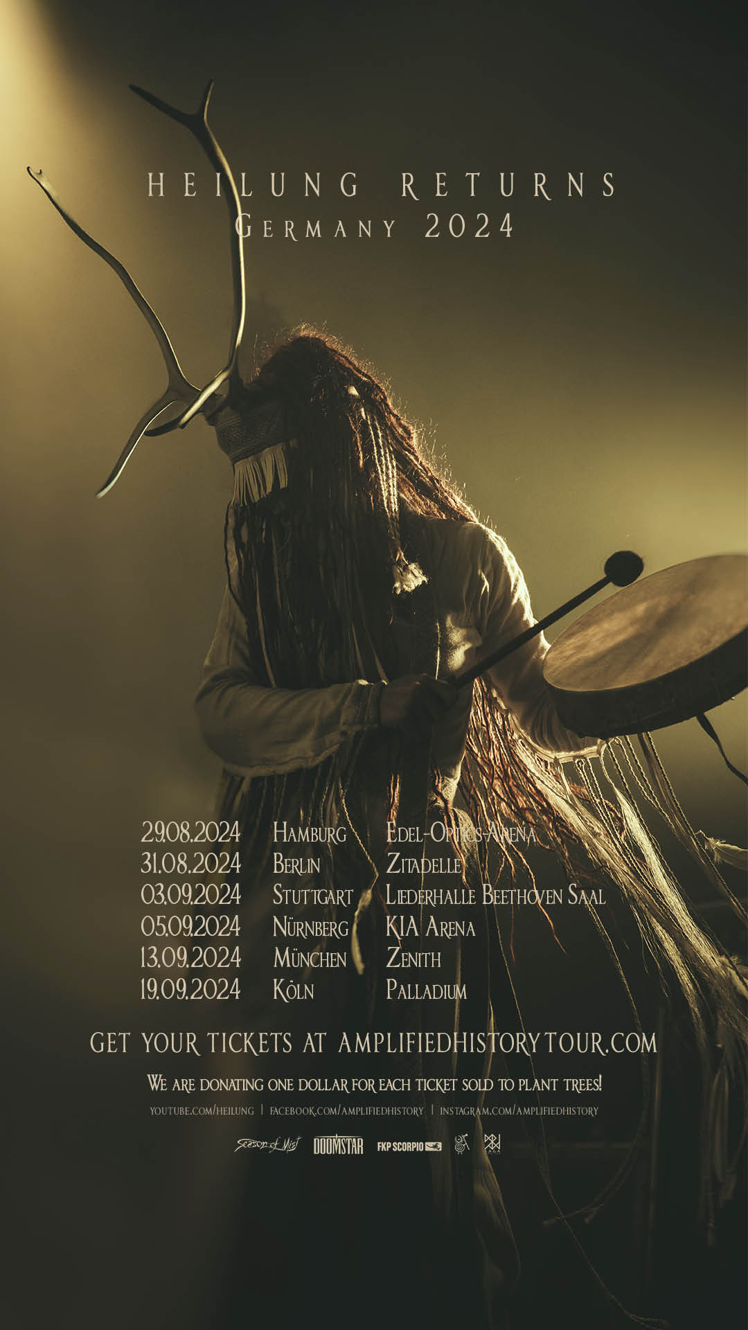 Heilung live 2024 Tour, Tickets, Termine, Städte