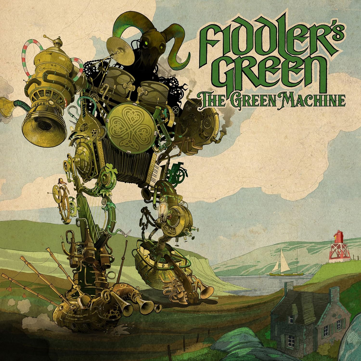 THE GREEN MACHINE Cover