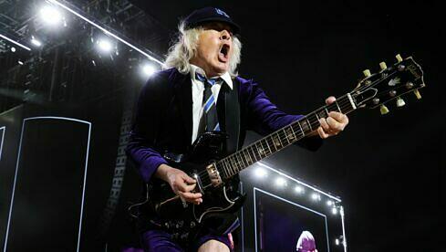 Angus Young mit AC/DC beim Power Trip Festival im Empire Polo Club im kalifornischen Indio (07.10.2023)