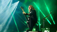 David Ellefson mit Megadeth in Paris, 28. January 28 2020.