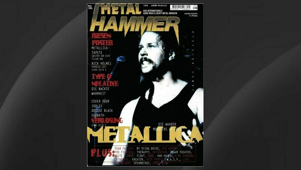 Metallica auf dem Cover im August 1994