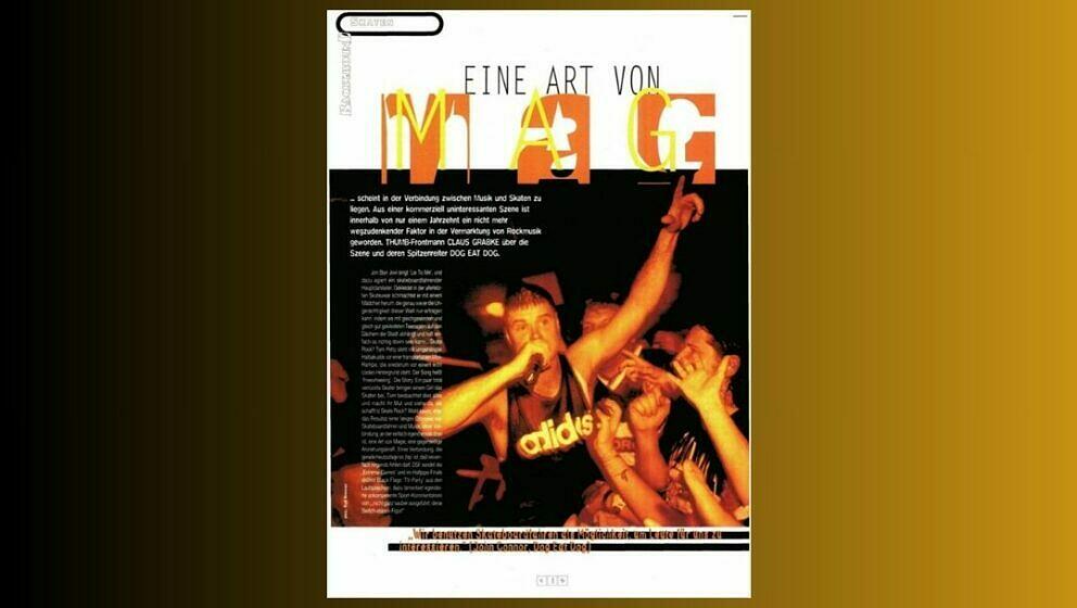 Die erste Seite des Skate-Specials von 1996