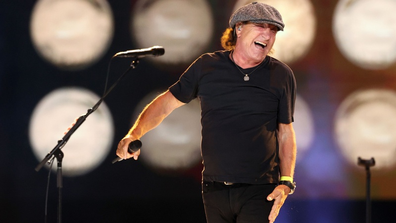AC/DC-Frontmann Brian Johnson 2021 bei 'Global Citizen VAX LIVE: The Concert To Reunite The World' in Inglewood