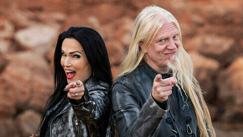 Tarja Turunen und Marco Hietala
