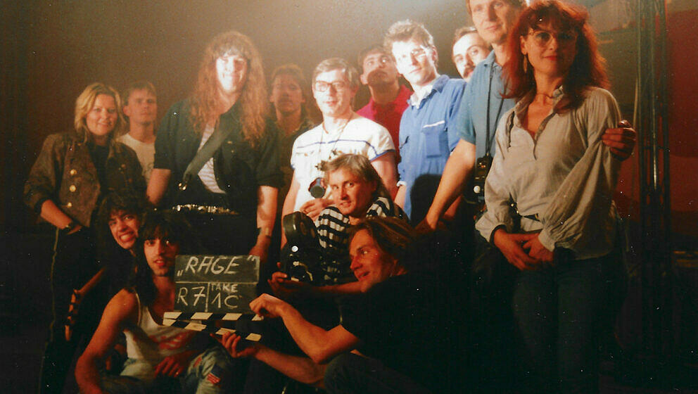 „1989 drehten wir vor dem Mauerfall einen Videoclip zu ‘Invisible Horizons’ in Ostberlin mit dem Team der DEFA, dem ...