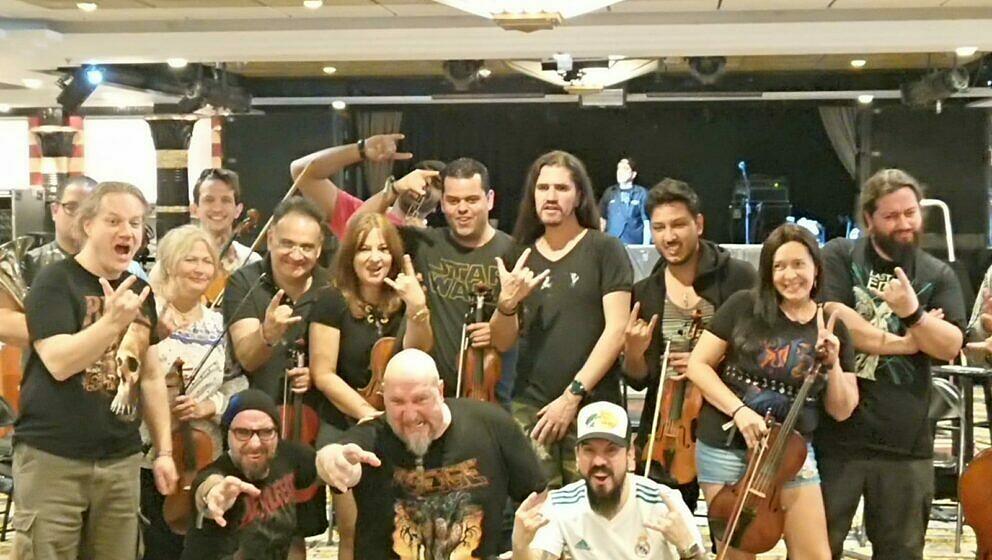 „Eindrücke von einer Orchestertournee – das müsste 2019 auf dem Schiff sein. Vermutlich stammt das Foto von der Gene...