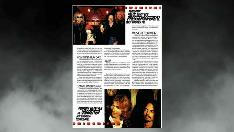 Dritte Seite des Internet-Specials von 1995.