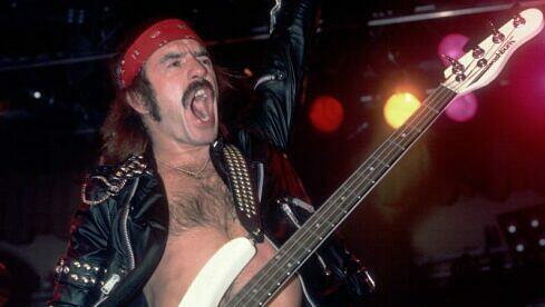 Steve Dawson mit Saxon am 11. Mai 1984 im Aragon Ballroom von Chicago