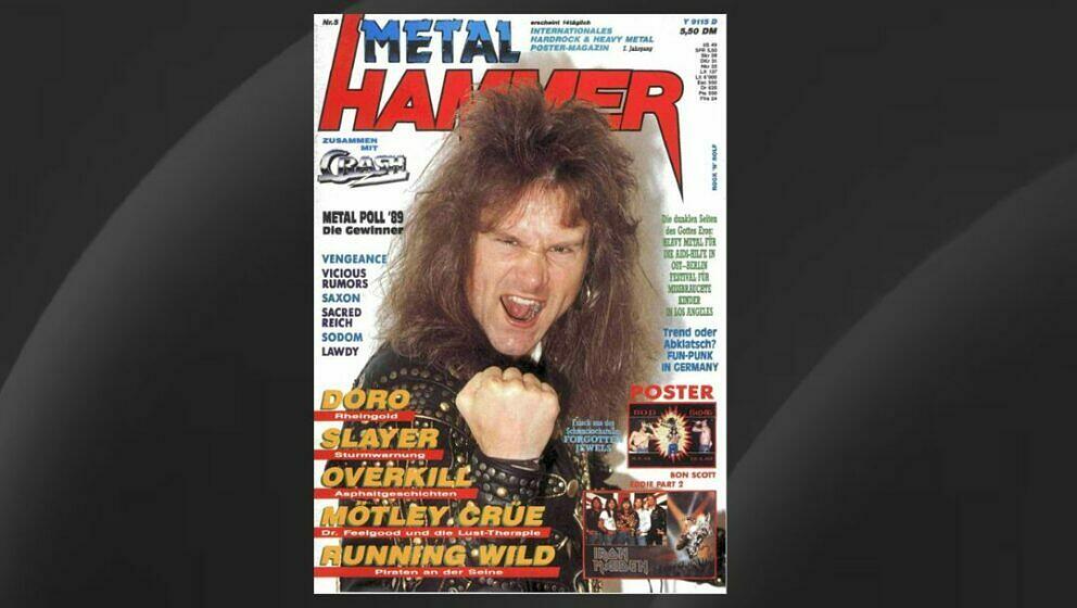 Titelseite des METAL HAMMER 5/1990