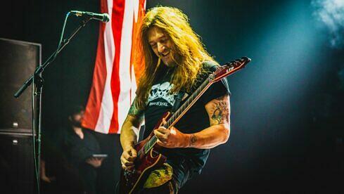 Dave Sabo mit Skid Row im O2 Forum Kentish Town am 26. Januar 2019 in London