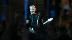 James Hetfield mit Metallica live im Münchener Olympiastadion am 24. Mai 2024