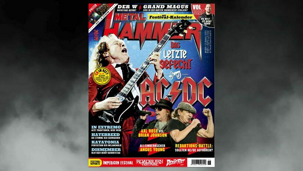 AC/DC auf dem Cover im Dezember 2020