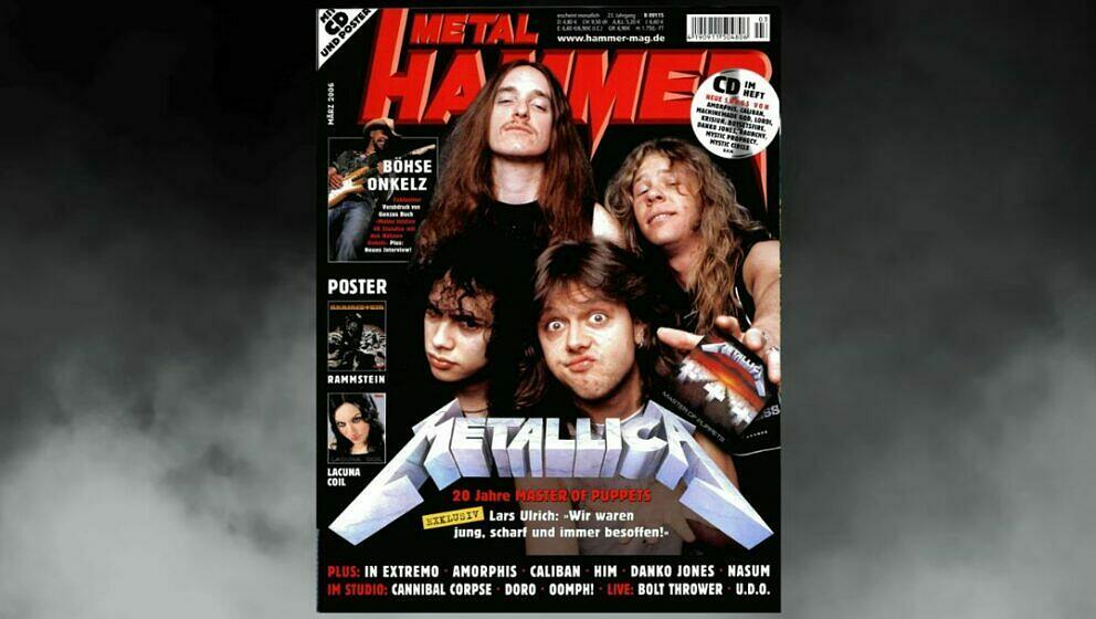 Metallica auf dem Titel im März 2006