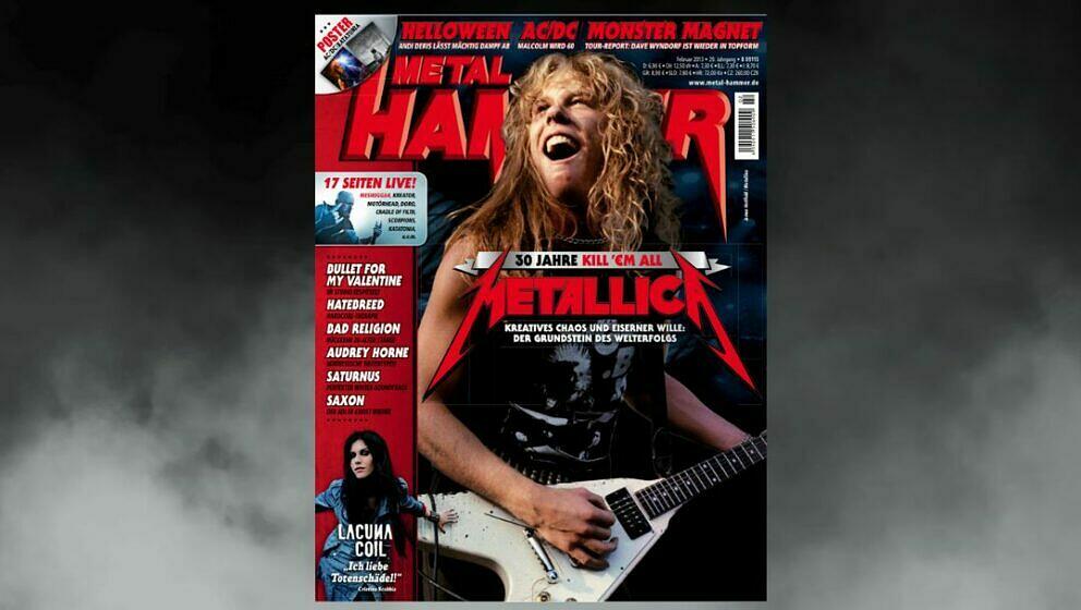 Metallica auf dem Titel im Februar 2016
