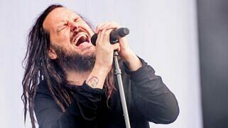 Jonathan Davis mit Korn beim Download Festival 2018