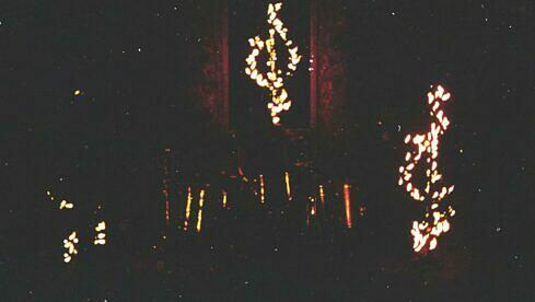 Demon Head THROUGH HOLES SHINE THE STARS