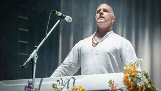 Roddy Bottum mit Faith No More beim Heavy Montreal Festival im Parc Jean-Drapeau am 8. August 2015 in Montreal, Kanada