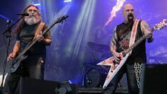 Tom Araya (l.) und Kerry King während der Slayer-Show beim Chicago Open Air am 16. Juli 2017