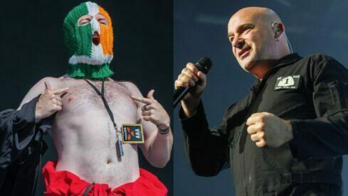 Können nicht gut Kirschen essen: David Draiman (r.) und Kneecap (hier mit DJ Provaí)