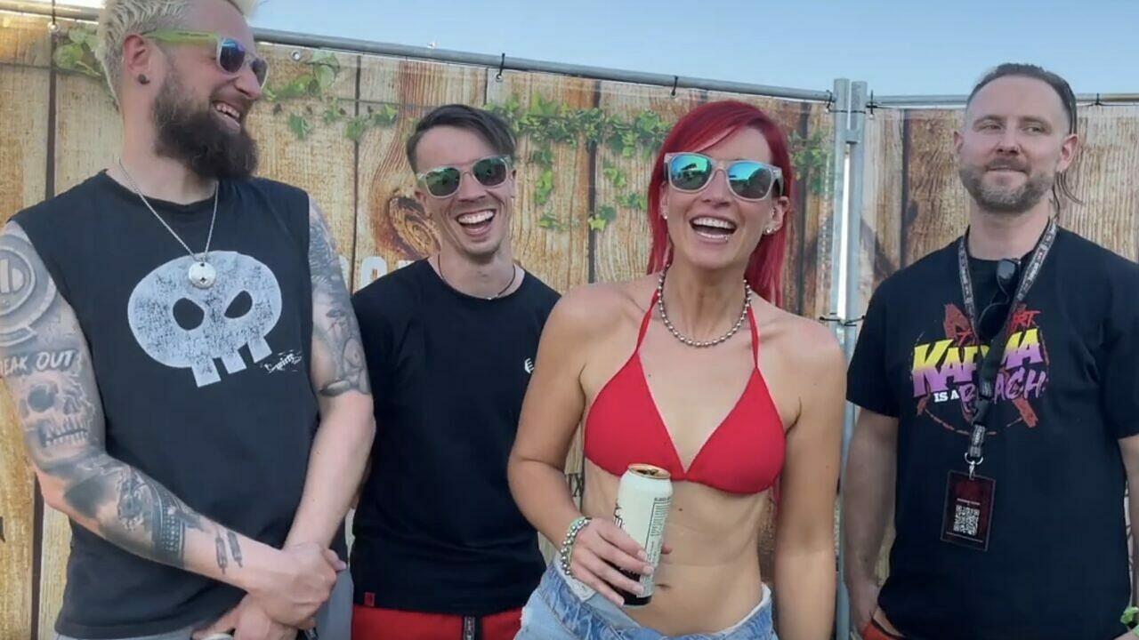 April Art im Video-Interview auf dem Rockharz 2025