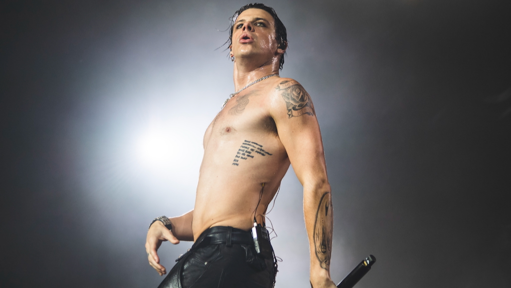 Yungblud während eines Auftritts am 11. Oktober 2025 in der Palacio Vistalegre Arena in Madrid