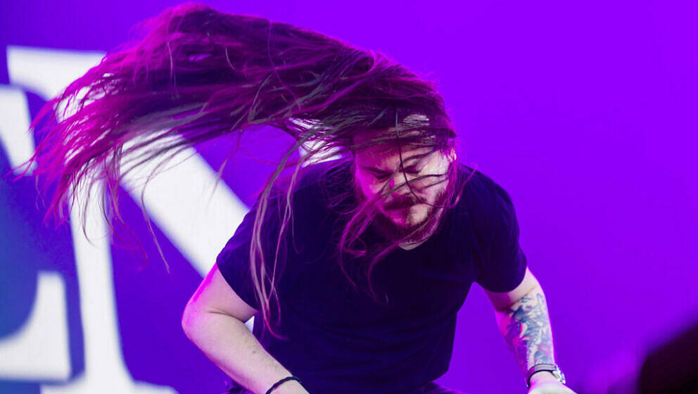 Aaron Charles Pauley mit Of Mice And Men bei Rock am Ring 2024